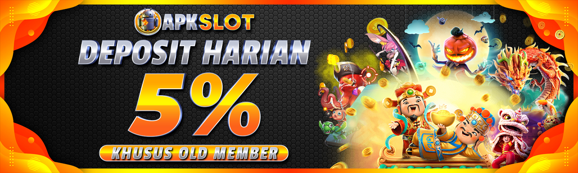 BONUS DEPOSIT HARIAN 5%